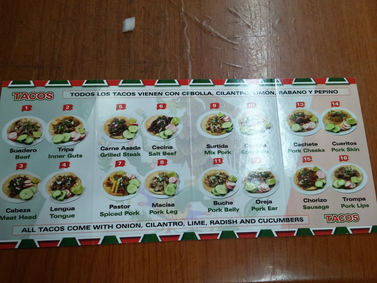 Taqueria La Placita Menu - Image 3